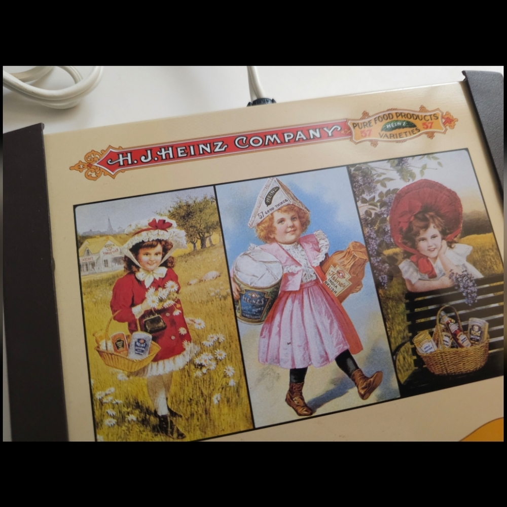 Vintage H.J. Heinz Co. Hot plate Warm-o-tray model #30T 1981